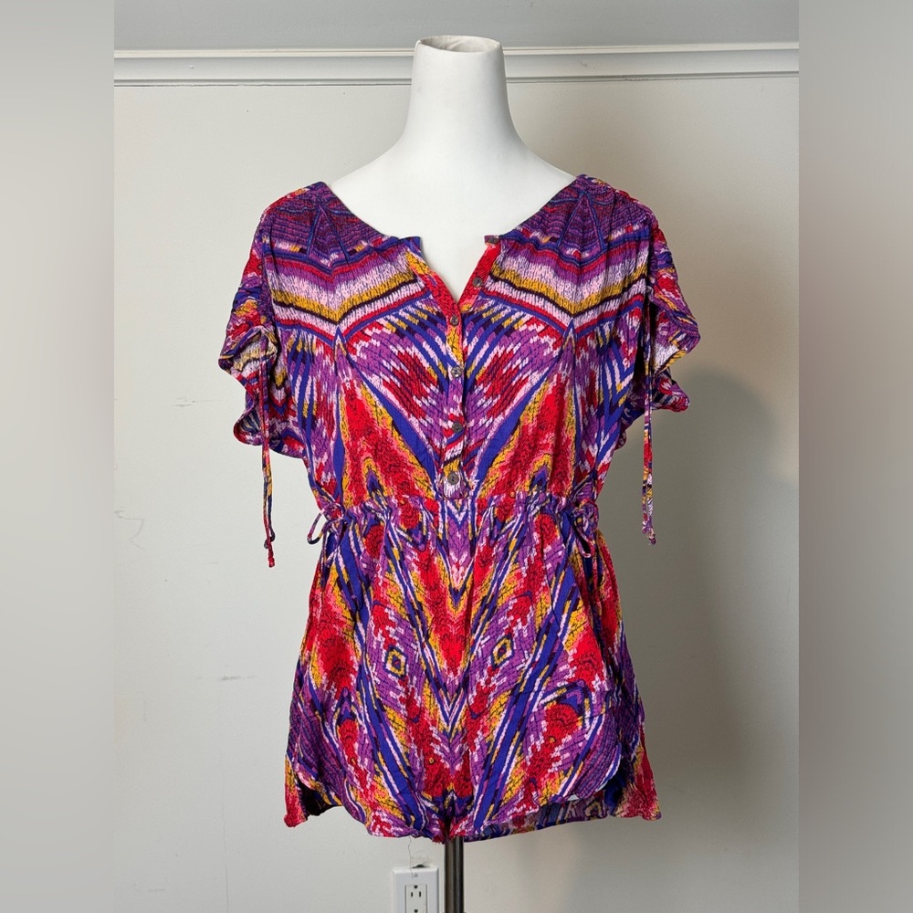 FREE PEOPLE Dream All Night Romper M
